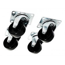 APC - Rack casters kit - black - 13U